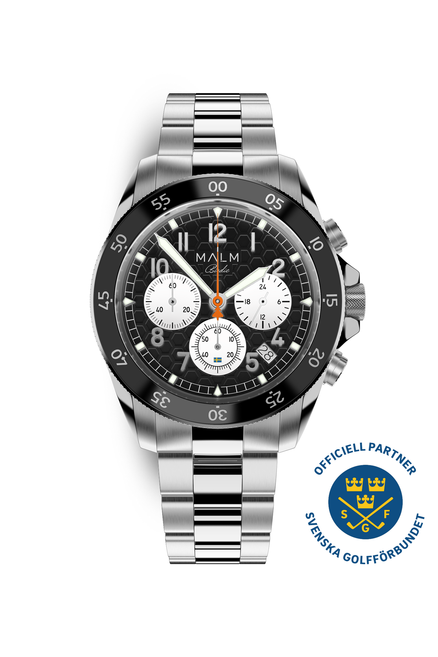 Pre-Order: Dalton Birdie Black Chronograph 41