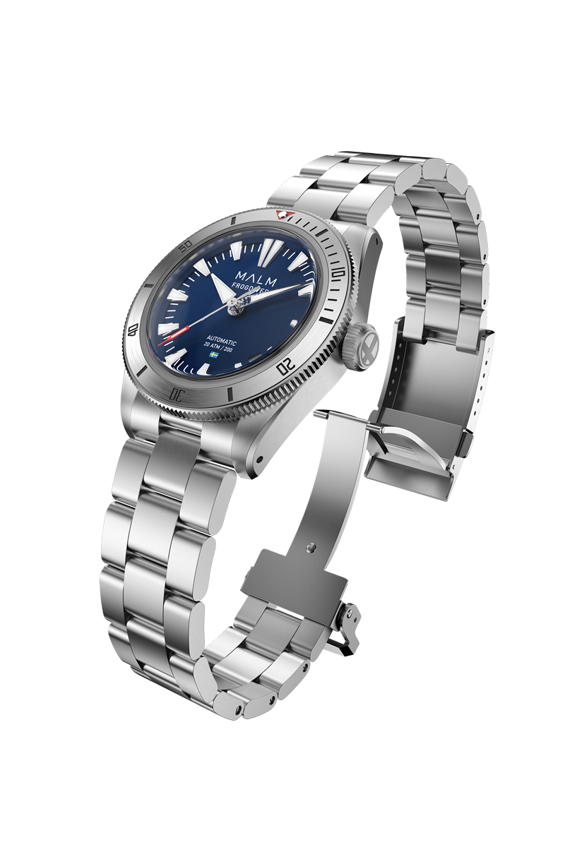 Frogdiver II Blue 39 Swiss Automatic