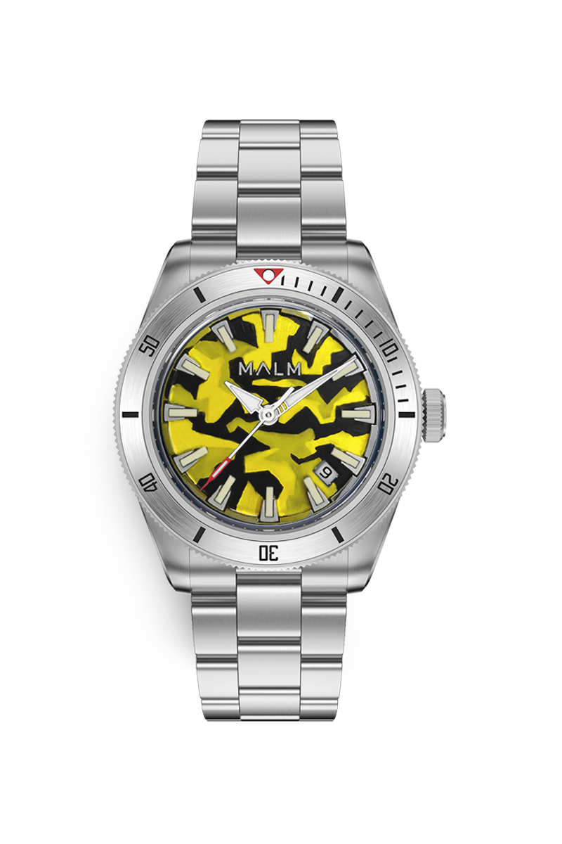 Art Frogdiver 39 Sea Tiger - Art Edition | MALM Watches – MALM watches