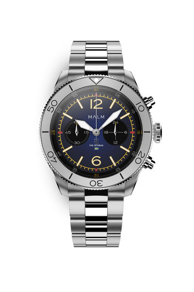 ACE Pilot Black Chronograph 44
